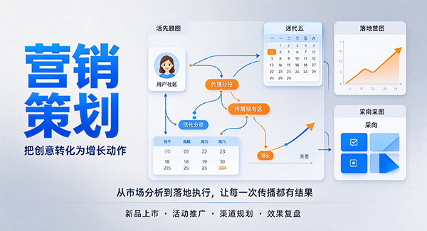 新蔡县营销策划